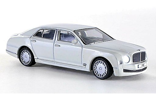 Bentley Mulsanne berline 1/76 Oxford white RHD diecast model cars