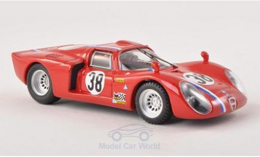 Diecast model cars Alfa Romeo 33.2 1968 1/43 Best C No.38 24h Le Mans 1968 Testfahrzeug Alfa Romeo 33.2 1968 1/43 Best C No.38 24h Le Mans 1968 Testfahrzeug diecast model cars