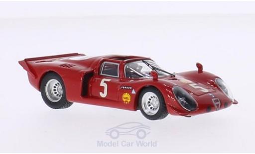 Diecast model cars Alfa Romeo 33.2 1969 1/43 Best Spyder No.5 Montlhery 1969 G.Larrousse/G.Verrier Alfa Romeo 33.2 1969 1/43 Best Spyder No.5 Montlhery 1969 G.Larrousse/G.Verrier diecast model cars
