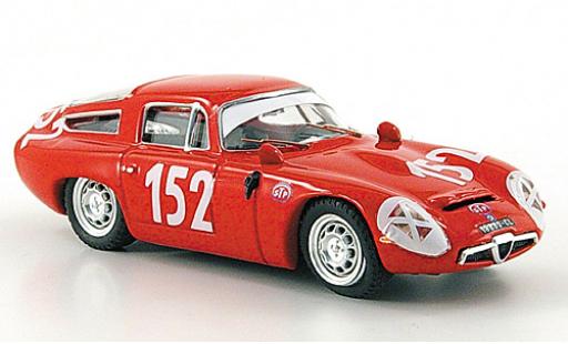 Diecast model cars Alfa Romeo TZ1 1/43 Best TZ 1 No.152 Targa Florio 1970 Alfa Romeo TZ1 1/43 Best TZ 1 No.152 Targa Florio 1970 diecast model cars