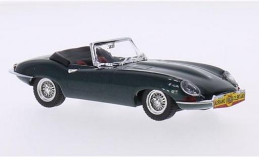 Diecast model cars Jaguar E-Type 1/43 Best metallic green 1962 Adriano Celentano Cantagiro Jaguar E-Type 1/43 Best metallic green 1962 Adriano Celentano Cantagiro diecast model cars