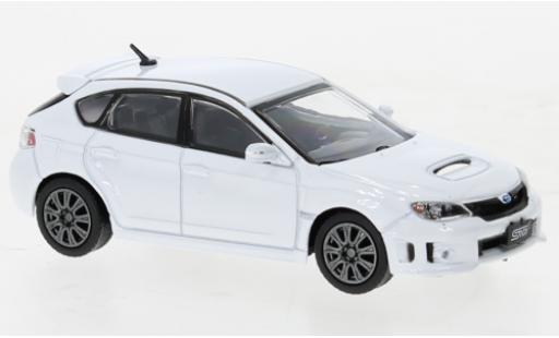 Diecast model cars Subaru Impreza 1/64 BM Creations WRX white 2009 Subaru Impreza 1/64 BM Creations WRX white 2009 diecast model cars