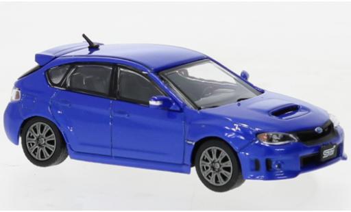 Subaru Impreza 1/64 BM Creations WRX metallise blue 2009 diecast model cars