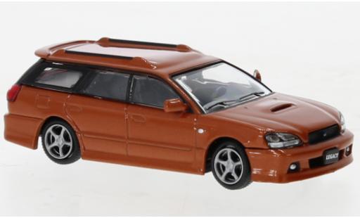 Diecast model cars Subaru Legacy 1/64 BM Creations Touring Wagon GT-B metallise orange 2002 Subaru Legacy 1/64 BM Creations Touring Wagon GT-B metallise orange 2002 diecast model cars