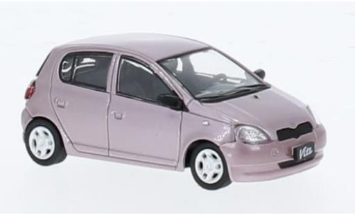 Diecast model cars Toyota Yaris 1/64 BM Creations / Echo / Vitz metallise rosa 1998 1:64 Toyota Yaris 1/64 BM Creations / Echo / Vitz metallise rosa 1998 1:64 diecast model cars