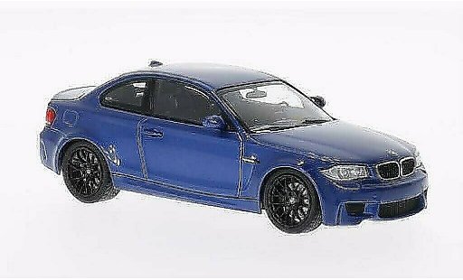 Bmw 1M coupe 1/43 Minichamps M /E82) blue 2011 diecast model cars