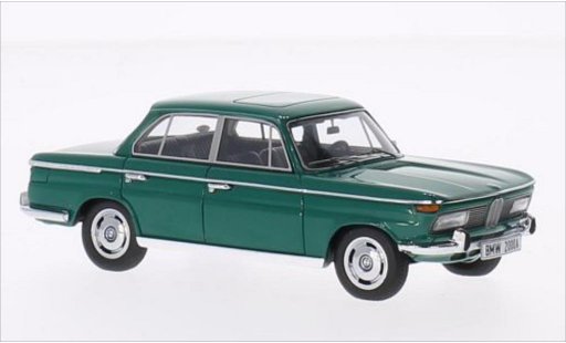 Bmw 2000 a 1/43 Minichamps green 1962 diecast model cars