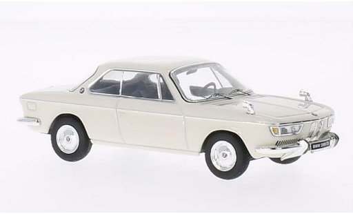 Bmw 2000 CS 1/43 IXO white 1970 diecast model cars