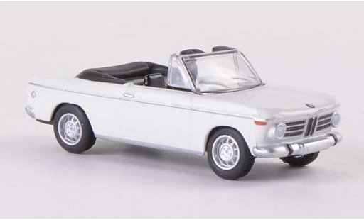 Bmw 2002 cabriolet 1/87 Bub Convertible white diecast model cars