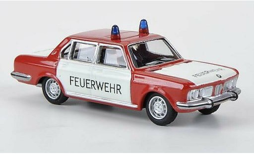 Bmw 2800 pompiers 1/87 Bub E3 Fire brigade ELW diecast model cars