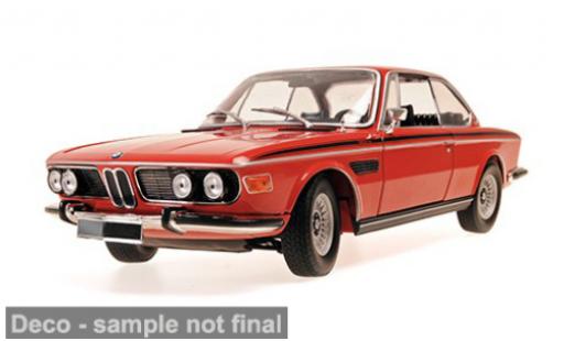 Diecast model cars Bmw 3.0 CSI (E9) rot 1972 1/18 Minichamps