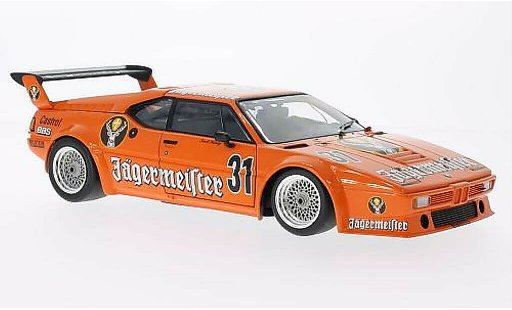 Bmw M1 1982 1/18 Minichamps No.31 Jagermeister DRT Nurburgring diecast model cars