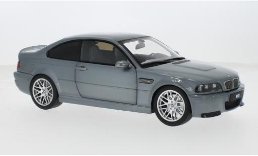 Bmw M3 1/18 Norev CSL E46 grau 1:18 diecast model cars
