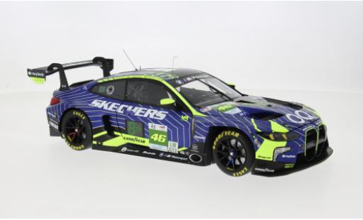 Diecast model cars Bmw M4 GT3 EVO 24h Le Mans 2025 Team WRT #46 V.Rossi/A.Al Harthy 1/18 Minichamps
