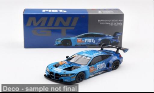 Bmw M4 1/64 Mini GT GT3 EVO China GT 2025 FIST Team AAI #90 1:64 diecast model cars