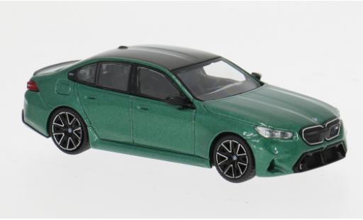 Bmw M5 1/64 Mini GT (G90) gr&uuml;n/schwarz 2024 1:64 diecast model cars