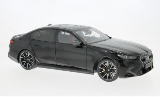 Diecast model cars Bmw M5 berline (G90) black 2024 1/18 Minichamps