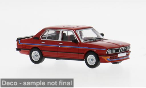 Bmw M535 1/87 PCX87 i (E12) rot/Dekor 1980 1:87 diecast model cars