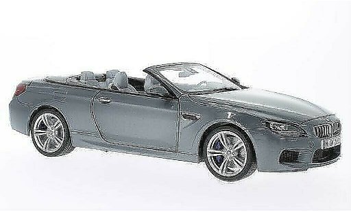 Bmw M6 Cabriolet 1/18 Paragon F12 grey diecast model cars