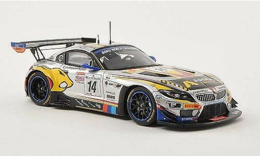 Bmw Z4 GT3 1/43 Spark E89 No.14 Marc VDS Racing Team 24h Spa 2013 /D.Muller diecast model cars