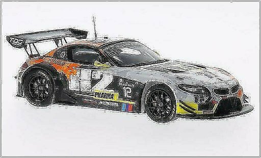 Bmw Z4 course 1/43 Spark E89 No.12 TDS Racing 24h Spa 2014 /P.Thiriet diecast model cars
