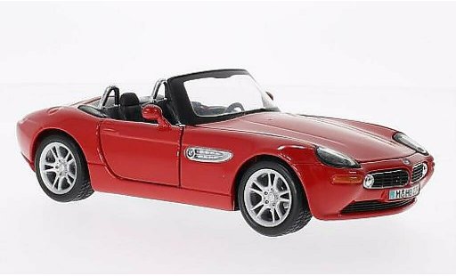 Bmw Z8 roadster 1/24 Maisto red diecast model cars