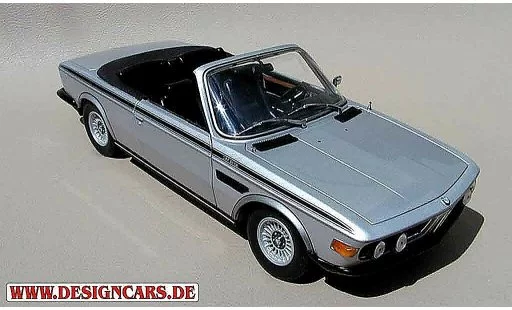 Bmw 3.0 CSi 1/18 Minichamps e9 cabriolet 1973 diecast model cars