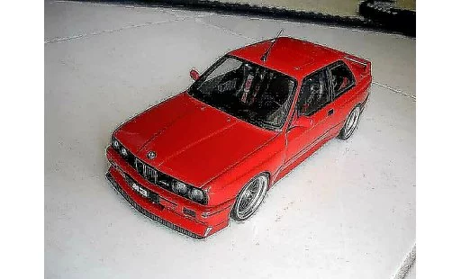 Bmw M3 coupe 1/18 Autoart E30 swap moteur v10 diecast model cars