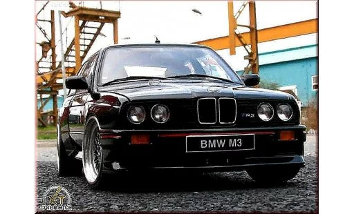Bmw M3 Sport Evolution 1/18 Autoart E30 black jantes bbs rs 17 pouces diecast model cars