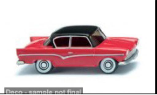 Borgward Arabella 1/87 Wiking rot/schwarz 1959 1:87 diecast model cars