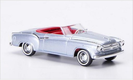 Borgward Isabella cabriolet 1/87 Busch Convertible grey 1958 diecast model cars