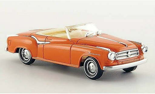 Borgward Isabella cabriolet 1/87 Busch Convertible lachsfarben 1958 diecast model cars
