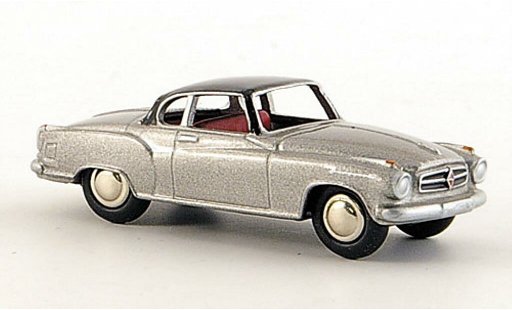 Borgward Isabella coupe 1/87 Bub grey/black diecast model cars