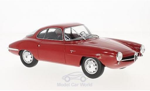 Diecast model cars Alfa Romeo Giulietta 1/18 BoS Models SS red 1961 Alfa Romeo Giulietta 1/18 BoS Models SS red 1961 diecast model cars