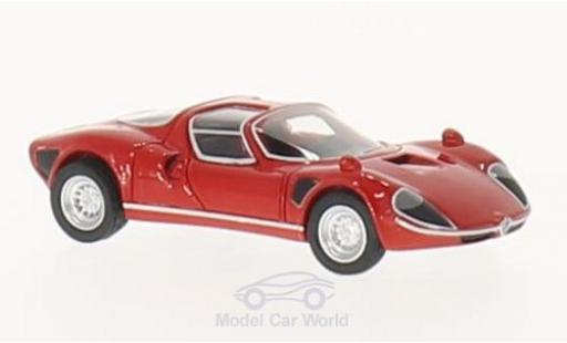 Alfa Romeo T33 1/87 BoS Models Tipo 33 Stradale red 1967 diecast model cars