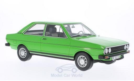 Diecast model cars Audi 80 1/18 BoS Models GT green 1973 ohne Vitrine Audi 80 1/18 BoS Models GT green 1973 ohne Vitrine diecast model cars