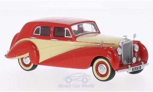 Diecast model cars Bentley Mark 6 1/43 BoS Models MK VI Harold Radford Countryman Saloon red/beige RHD 1951 Bentley Mark 6 1/43 BoS Models MK VI Harold Radford Countryman Saloon red/beige RHD 1951 diecast model cars