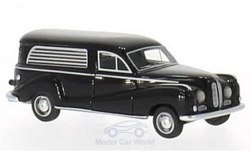 Bmw 502 1/87 BoS Models black 1952 Bestattungswagen diecast model cars