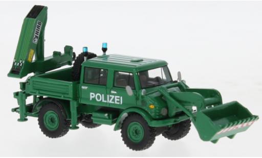 Diecast model cars Mercedes Unimog 1/87 BoS Models U416 DoKa police 1977 Mercedes Unimog 1/87 BoS Models U416 DoKa police 1977 diecast model cars
