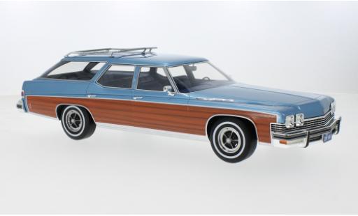 Diecast model cars Buick Estate 1/18 BoS Models Wagon metallise blau/Holzoptik 1974 1:18 Buick Estate 1/18 BoS Models Wagon metallise blau/Holzoptik 1974 1:18 diecast model cars