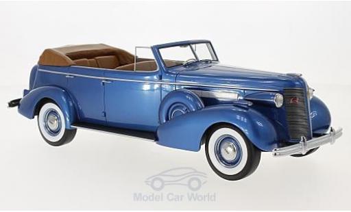 Diecast model cars Buick Roadmaster 1/18 BoS Models 80-C Four-Door Phaeton metallic blue 1937 Buick Roadmaster 1/18 BoS Models 80-C Four-Door Phaeton metallic blue 1937 diecast model cars