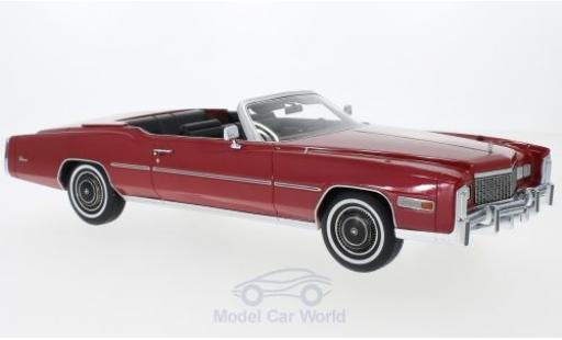 Diecast model cars Cadillac Eldorado 1/18 BoS Models Convertible metallic red 1976 Cadillac Eldorado 1/18 BoS Models Convertible metallic red 1976 diecast model cars