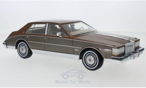 Diecast model cars Cadillac Seville 1/18 BoS Models kupfer/metallic brown 1980 Cadillac Seville 1/18 BoS Models kupfer/metallic brown 1980 diecast model cars