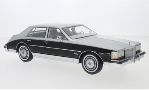 Diecast model cars Cadillac Seville 1/18 BoS Models metallic grey/black 1980 Cadillac Seville 1/18 BoS Models metallic grey/black 1980 diecast model cars