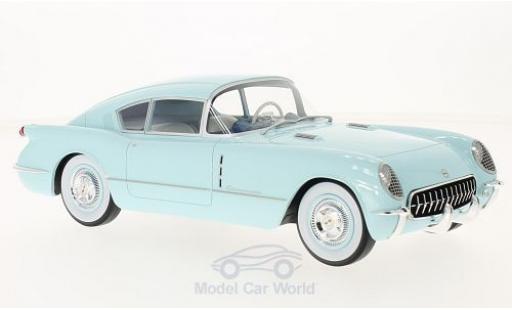 Diecast model cars Chevrolet Corvette C1 1/18 BoS Models Corvair Concept blue 1954 Chevrolet Corvette C1 1/18 BoS Models Corvair Concept blue 1954 diecast model cars