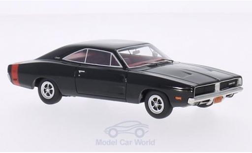 Diecast model cars Dodge Charger 1969 1/43 BoS Models R/T black 1969 Dodge Charger 1969 1/43 BoS Models R/T black 1969 diecast model cars