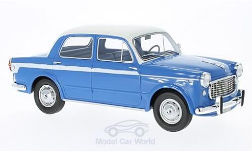 Diecast model cars Fiat 1100 1/18 BoS Models Lusso blue/white Fiat 1100 1/18 BoS Models Lusso blue/white diecast model cars