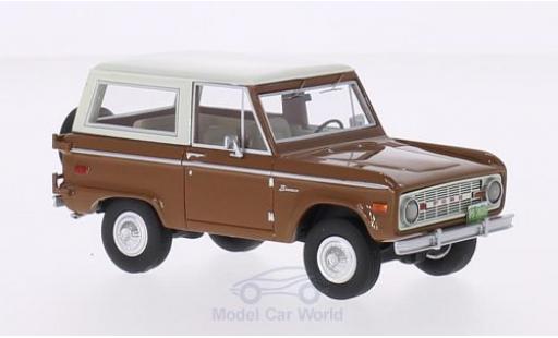 Ford Bronco 1/43 BoS Models brown/white 1970 diecast model cars