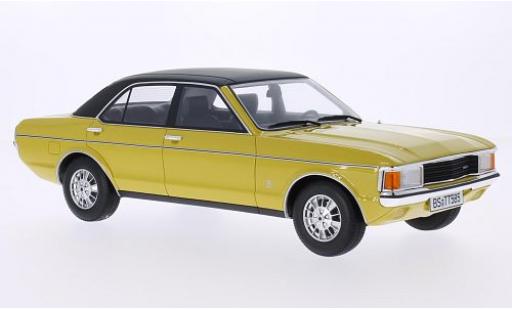 Diecast model cars Ford Granada 1/18 BoS Models MKI 2.3 LS yellow/black 1975 Ford Granada 1/18 BoS Models MKI 2.3 LS yellow/black 1975 diecast model cars