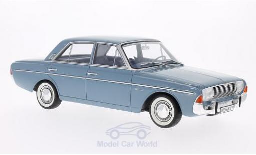 Diecast model cars Ford Taunus 1965 1/18 BoS Models 20M (P5) blue 1965 Ford Taunus 1965 1/18 BoS Models 20M (P5) blue 1965 diecast model cars
